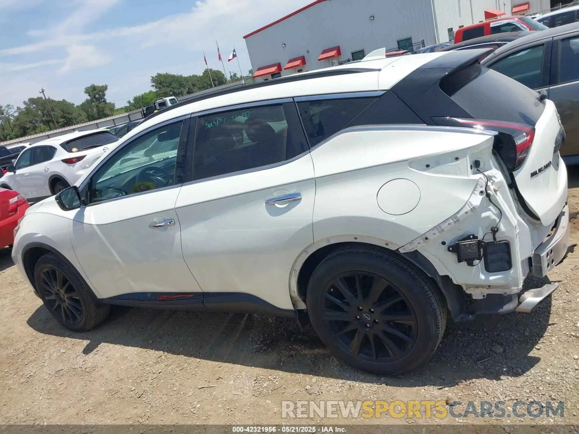 15 fotografías del automóvil dañado 5N1AZ2BJ0PC113527 NISSAN MURANO 2023