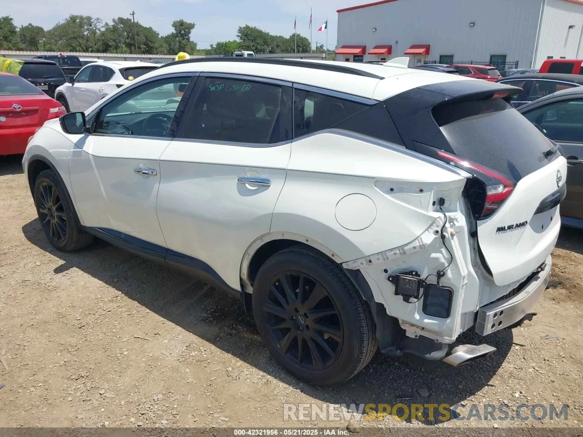 3 fotografías del automóvil dañado 5N1AZ2BJ0PC113527 NISSAN MURANO 2023