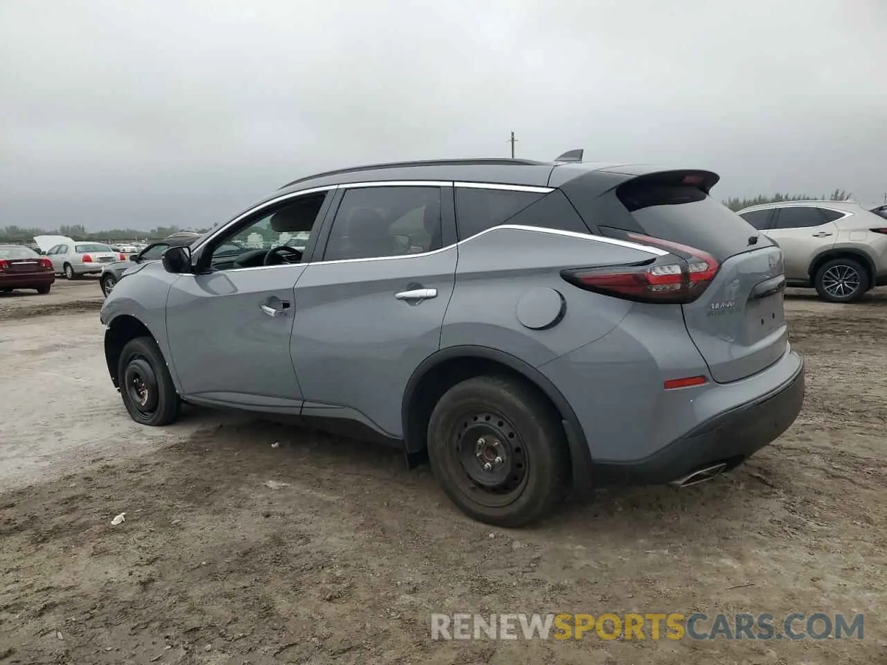 2 fotografías del automóvil dañado 5N1AZ2BJ0PC138069 NISSAN MURANO 2023