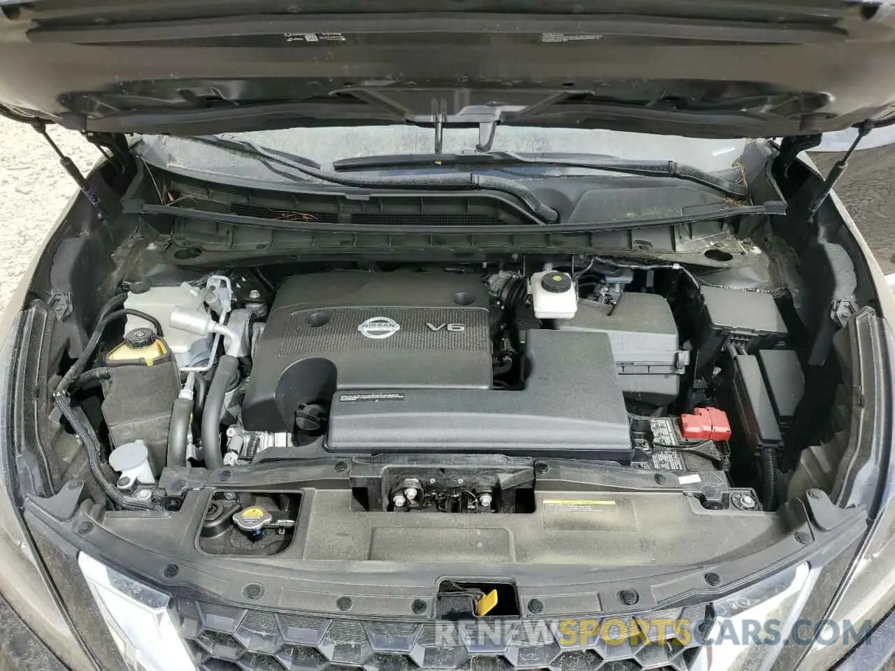 12 fotografías del automóvil dañado 5N1AZ2BJ2PC102030 NISSAN MURANO 2023