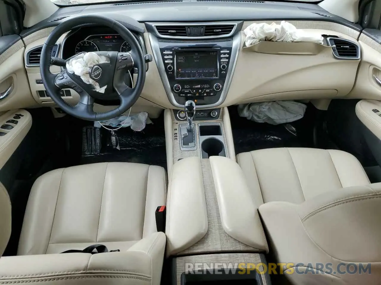 8 fotografías del automóvil dañado 5N1AZ2BJ2PC102030 NISSAN MURANO 2023