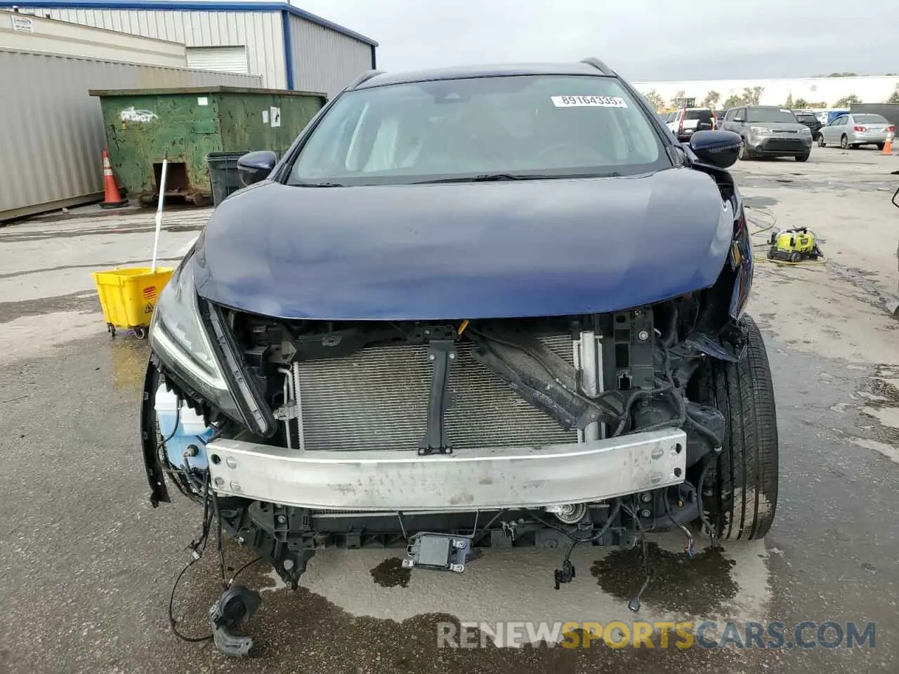 5 fotografías del automóvil dañado 5N1AZ2BJ2PC110094 NISSAN MURANO 2023