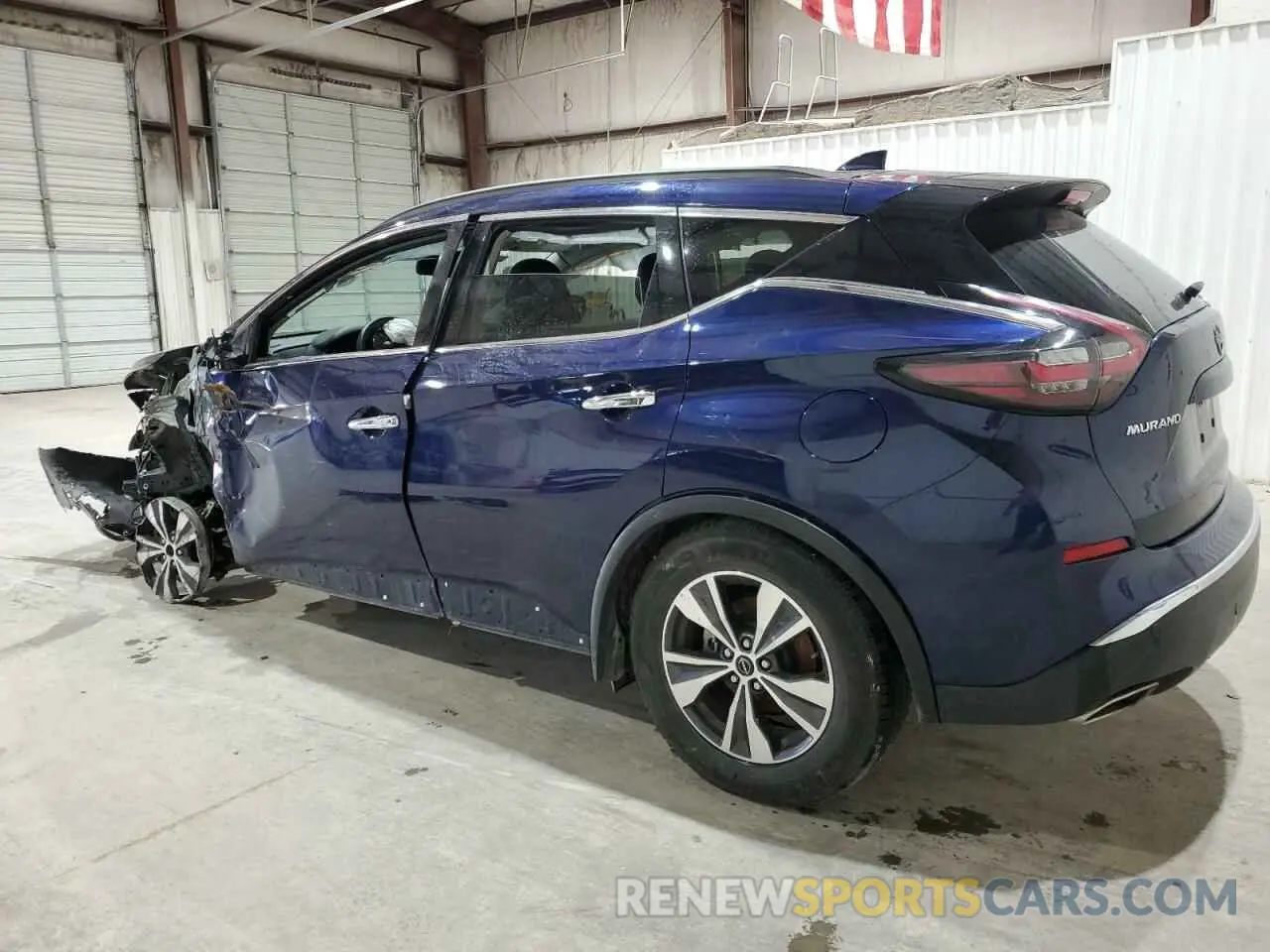 2 fotografías del automóvil dañado 5N1AZ2BJ2PC127087 NISSAN MURANO 2023