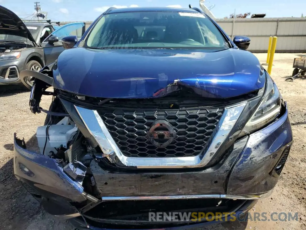 5 fotografías del automóvil dañado 5N1AZ2BJ6PC110261 NISSAN MURANO 2023