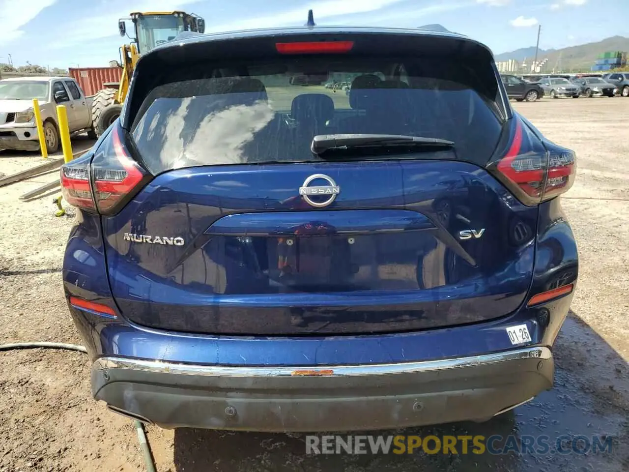 6 fotografías del automóvil dañado 5N1AZ2BJ6PC110261 NISSAN MURANO 2023