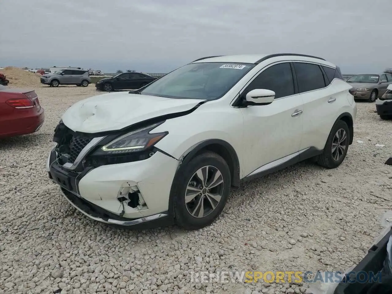 1 fotografías del automóvil dañado 5N1AZ2BJ6PC113466 NISSAN MURANO 2023