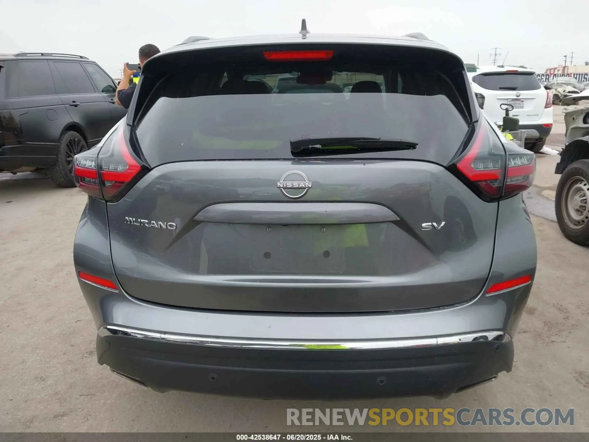 16 fotografías del automóvil dañado 5N1AZ2BJ6PC128114 NISSAN MURANO 2023