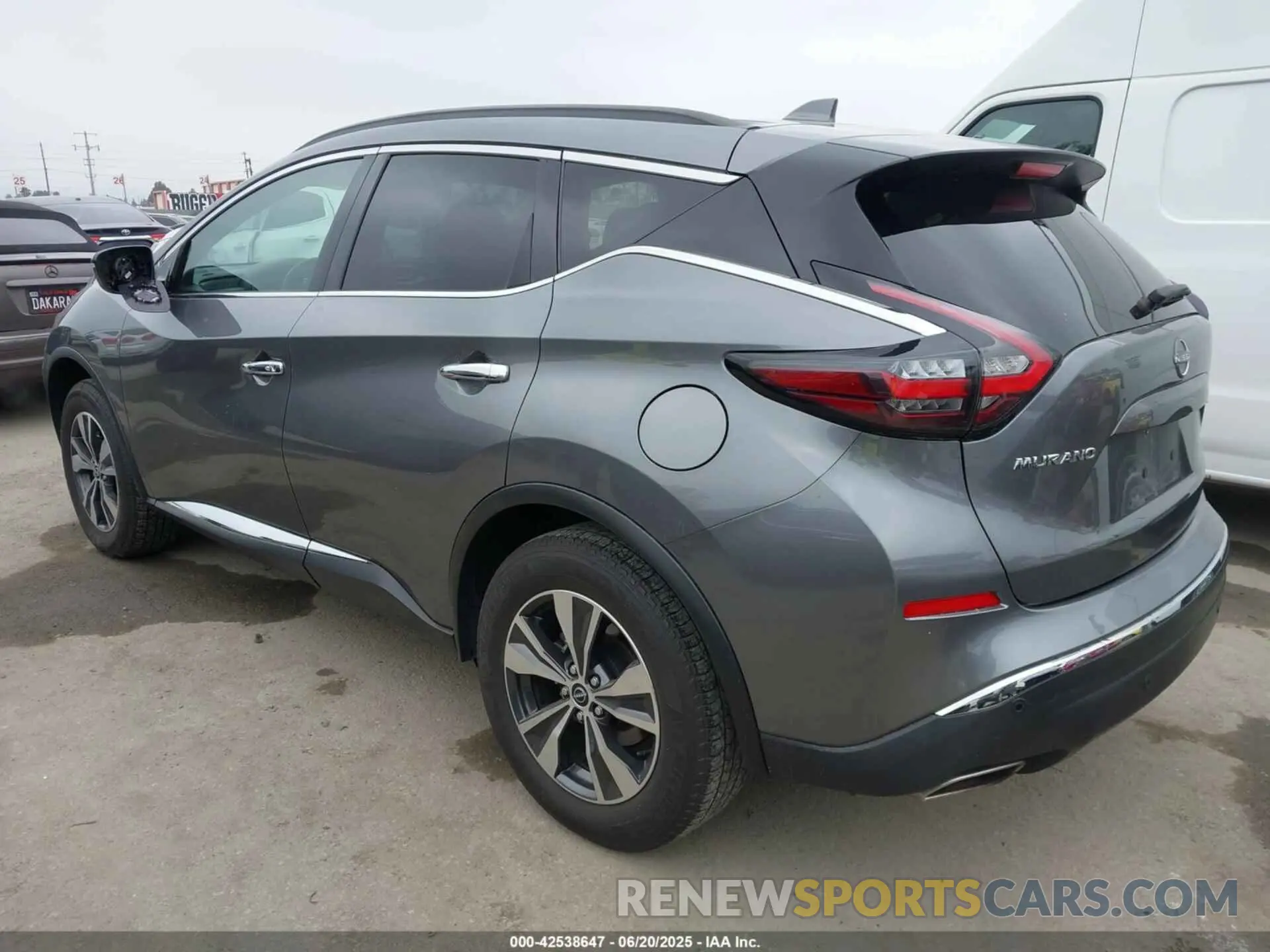 3 fotografías del automóvil dañado 5N1AZ2BJ6PC128114 NISSAN MURANO 2023