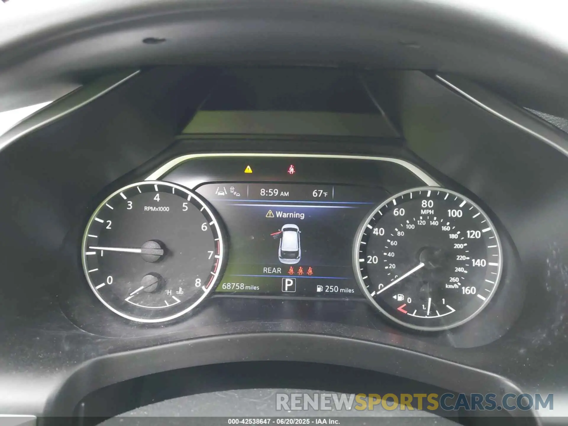 7 fotografías del automóvil dañado 5N1AZ2BJ6PC128114 NISSAN MURANO 2023