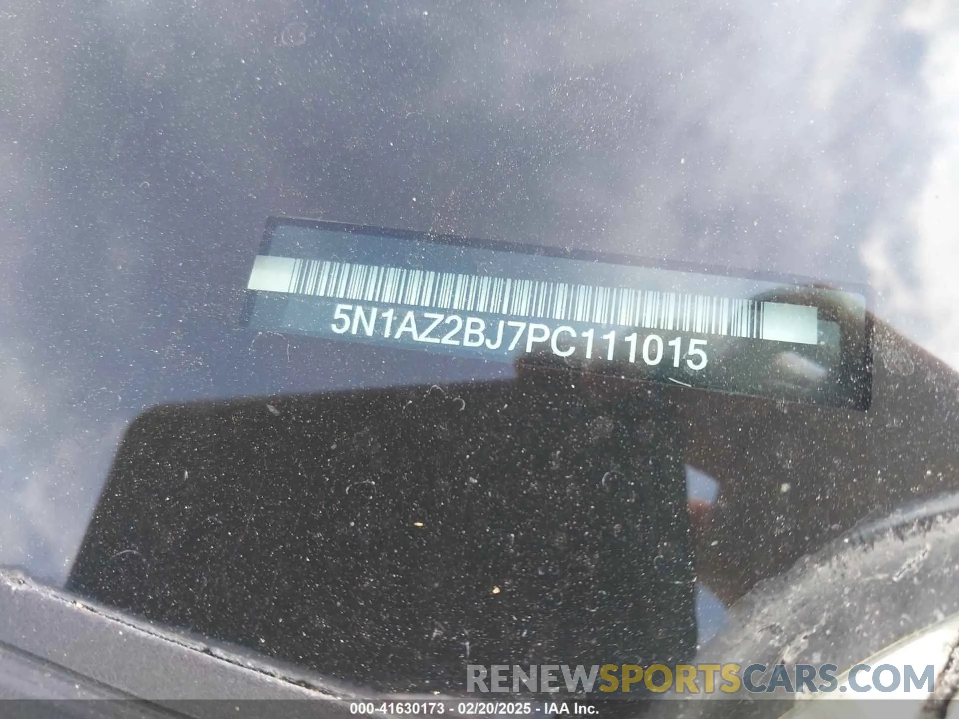9 fotografías del automóvil dañado 5N1AZ2BJ7PC111015 NISSAN MURANO 2023