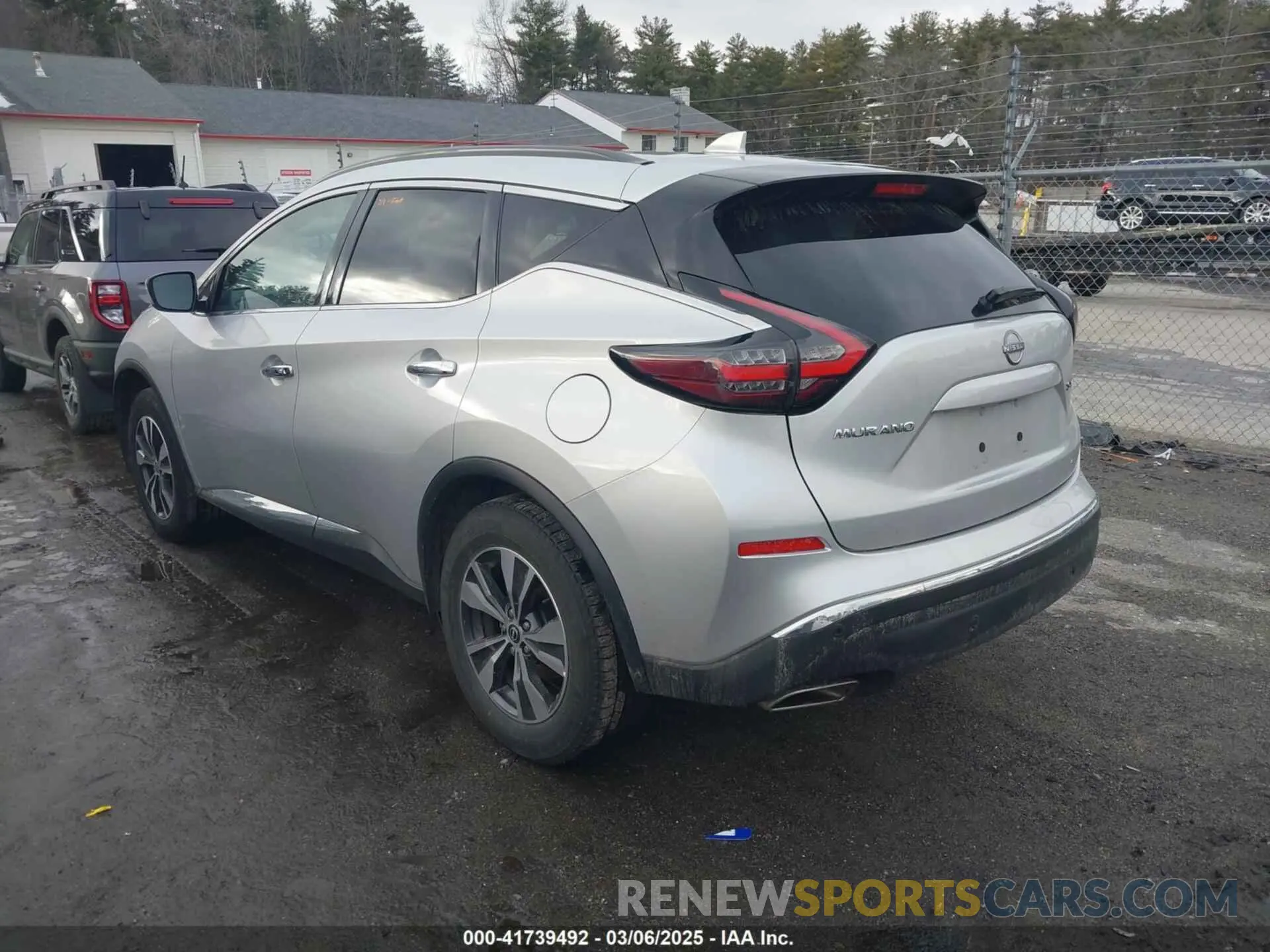 3 fotografías del automóvil dañado 5N1AZ2BJ8PC122184 NISSAN MURANO 2023