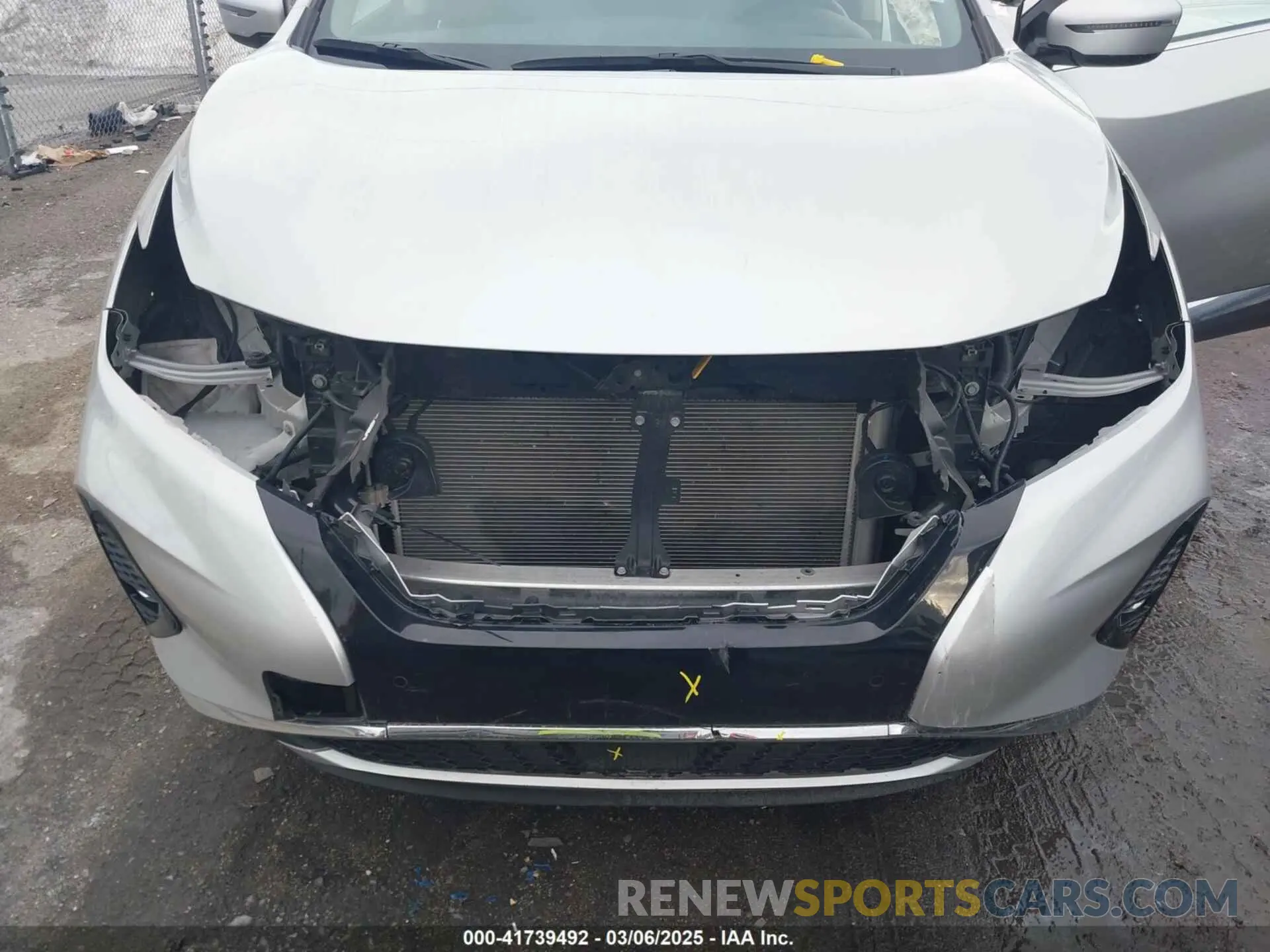 6 fotografías del automóvil dañado 5N1AZ2BJ8PC122184 NISSAN MURANO 2023