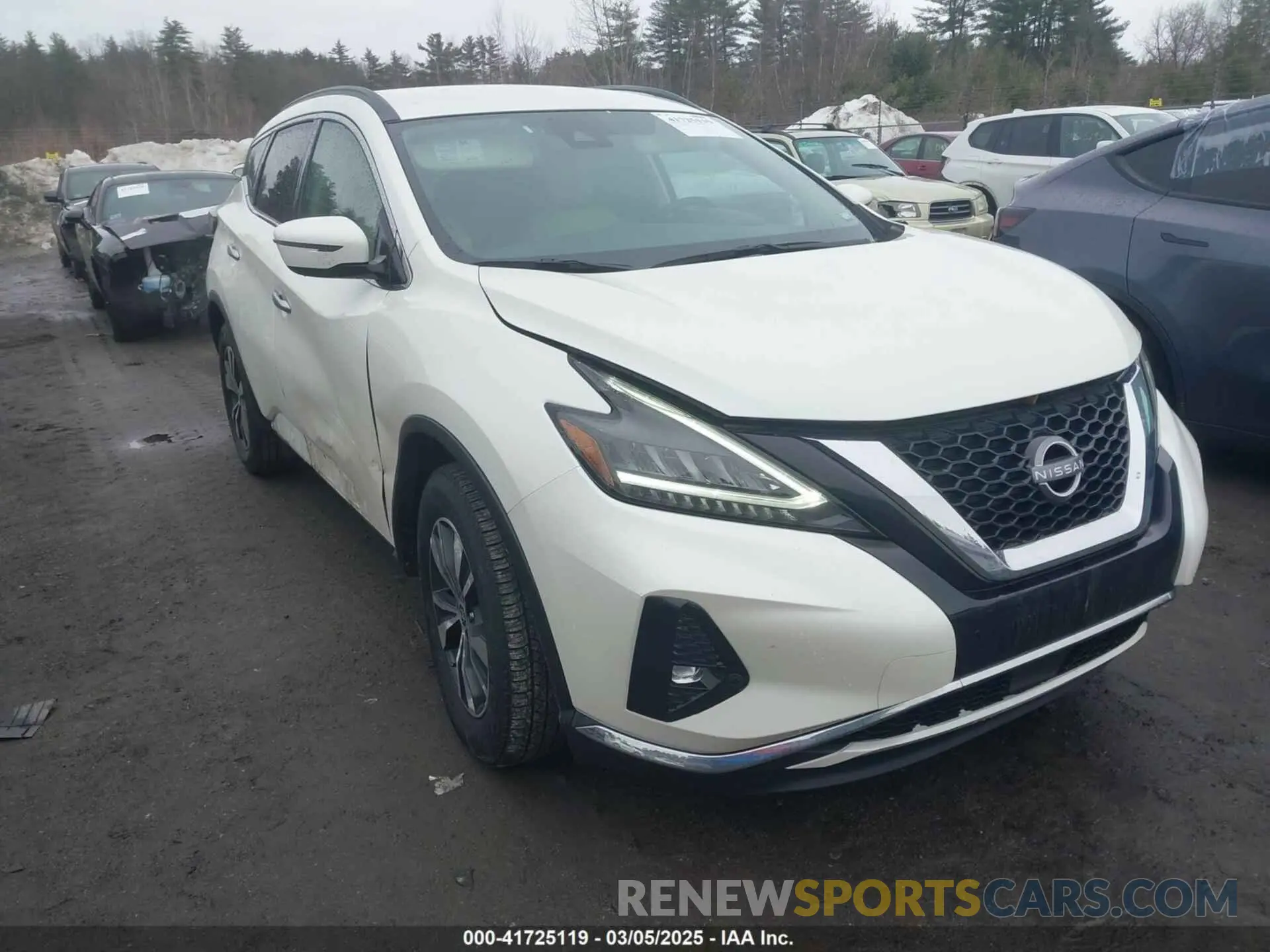 1 fotografías del automóvil dañado 5N1AZ2BJ8PC140099 NISSAN MURANO 2023