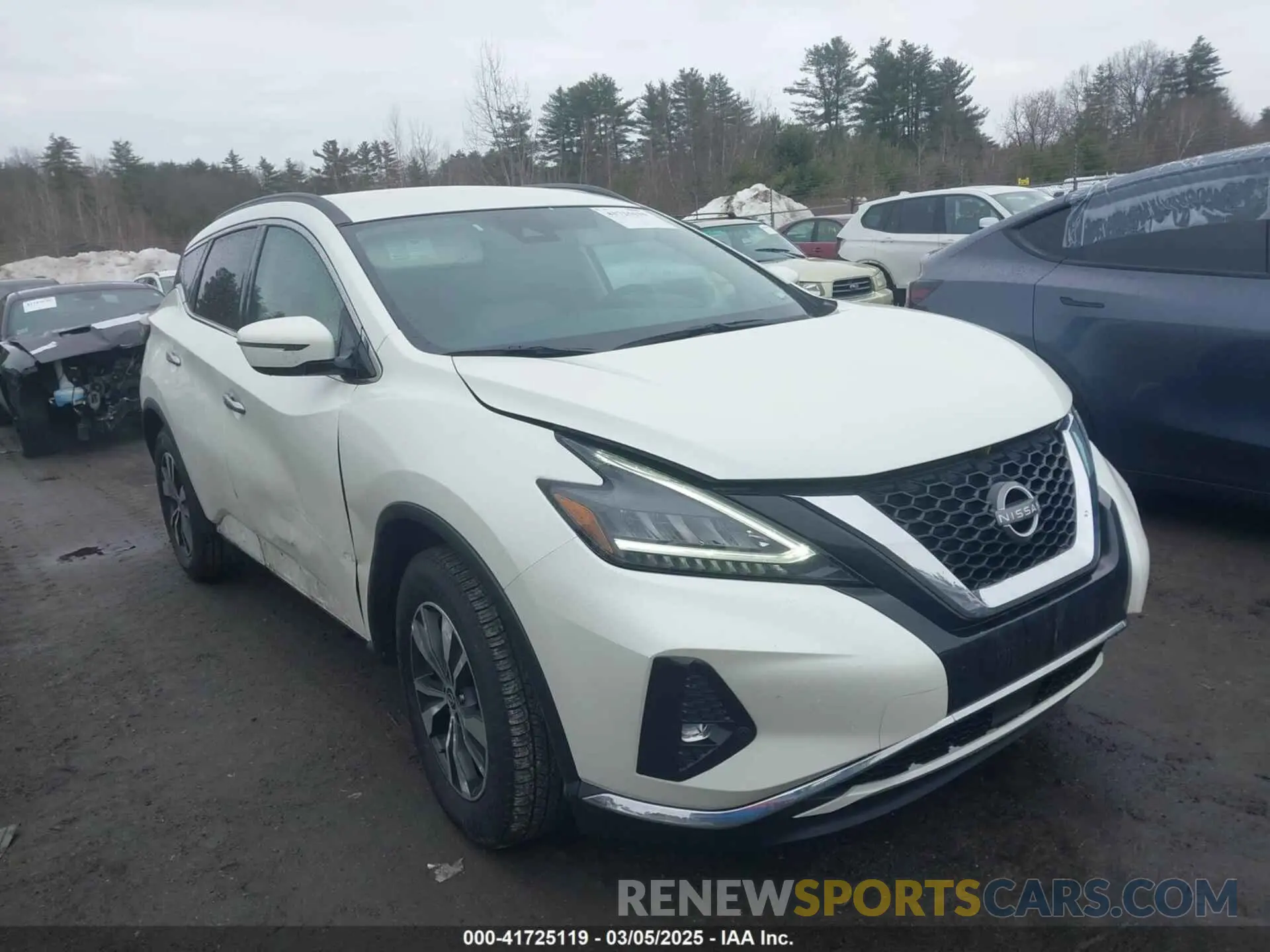 13 fotografías del automóvil dañado 5N1AZ2BJ8PC140099 NISSAN MURANO 2023