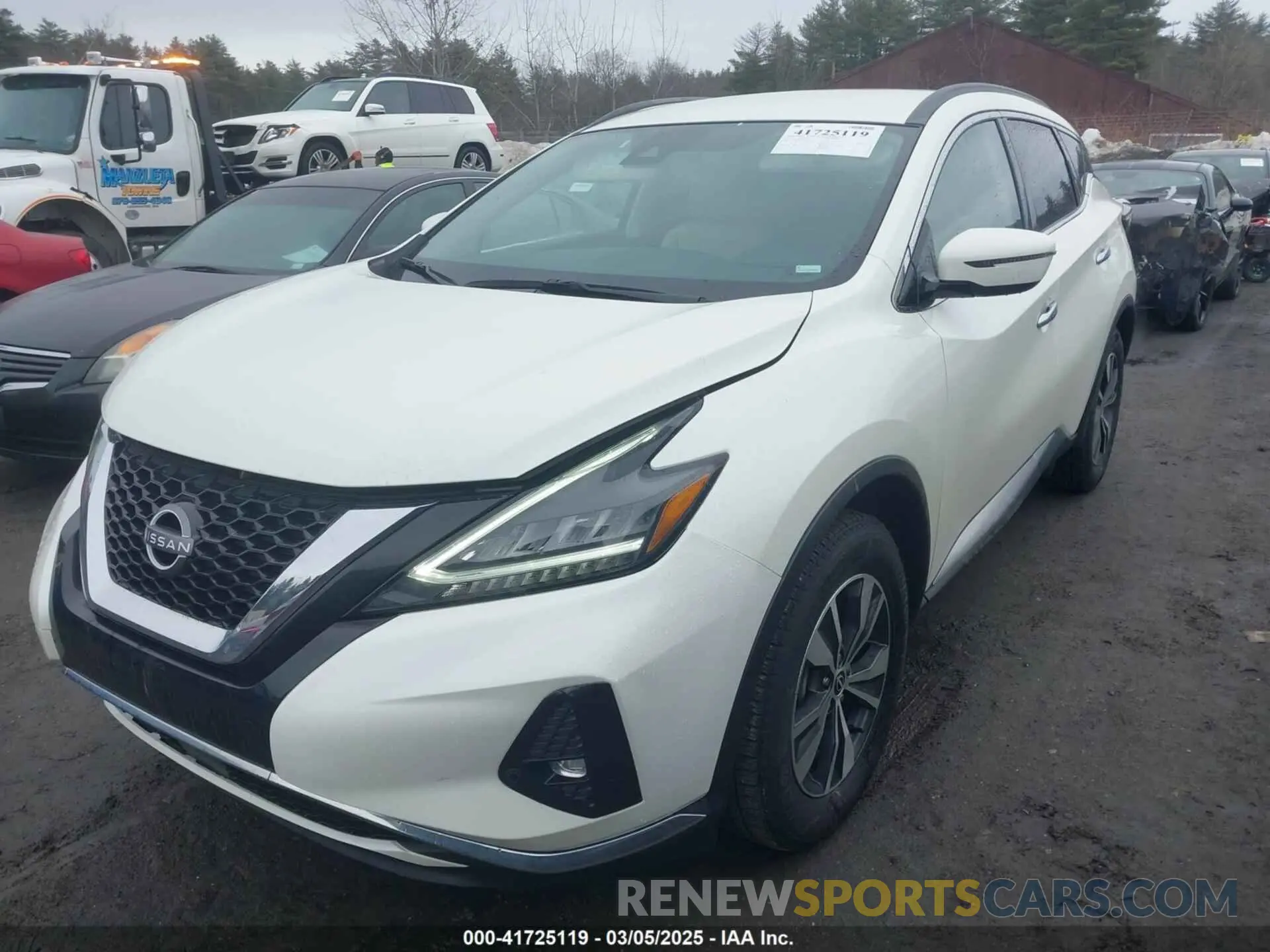 2 fotografías del automóvil dañado 5N1AZ2BJ8PC140099 NISSAN MURANO 2023