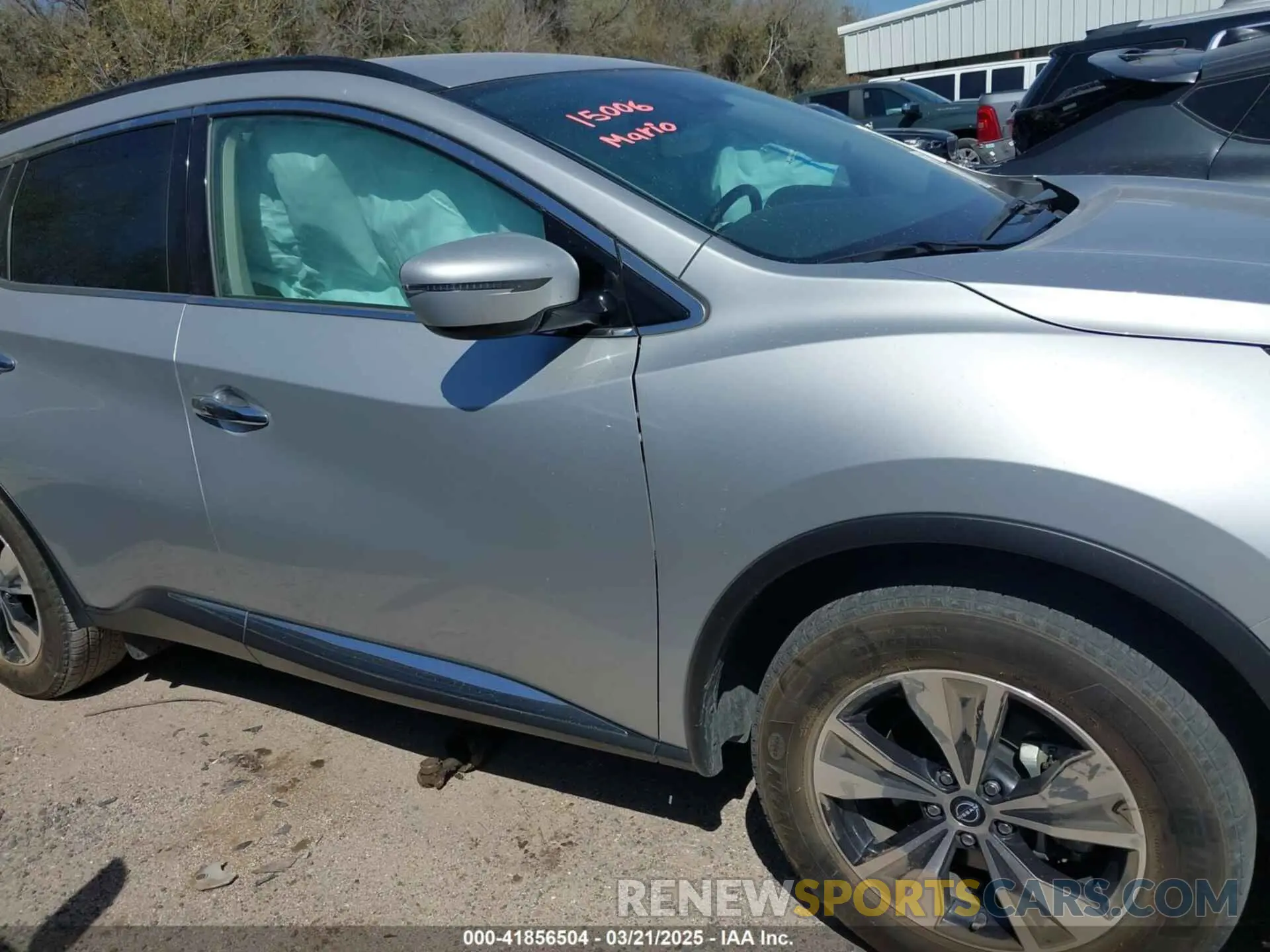 13 fotografías del automóvil dañado 5N1AZ2BJ9PC140063 NISSAN MURANO 2023
