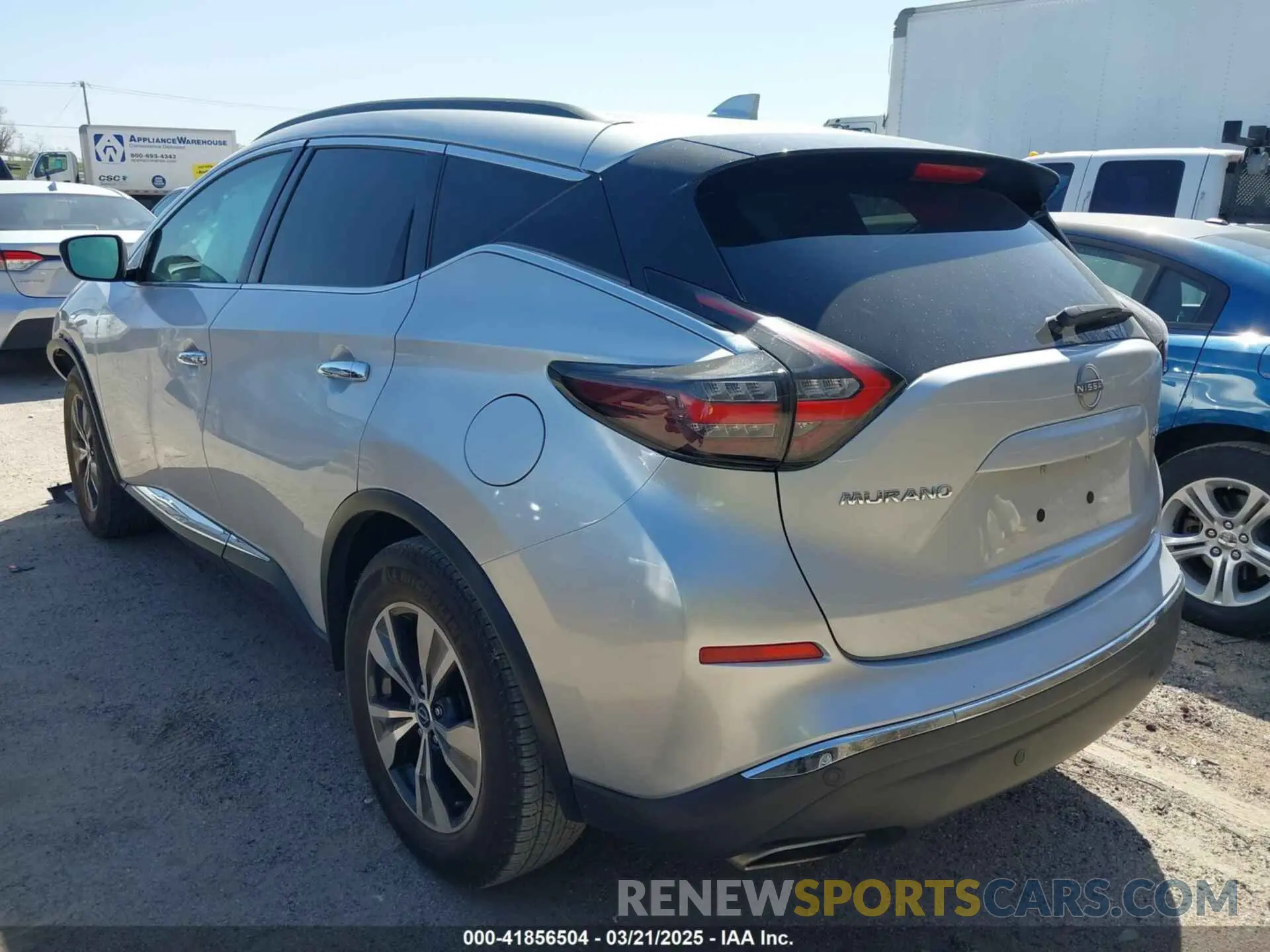 3 fotografías del automóvil dañado 5N1AZ2BJ9PC140063 NISSAN MURANO 2023