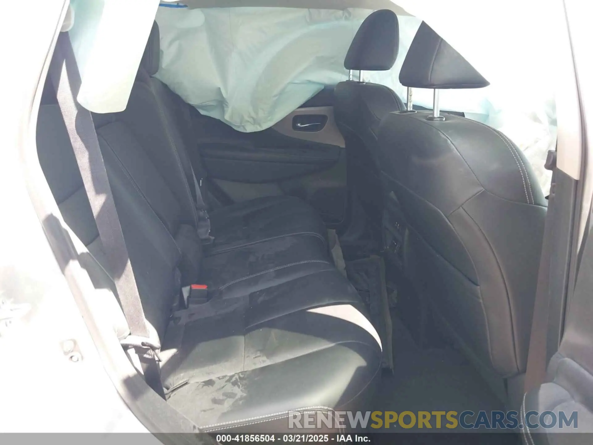 8 fotografías del automóvil dañado 5N1AZ2BJ9PC140063 NISSAN MURANO 2023