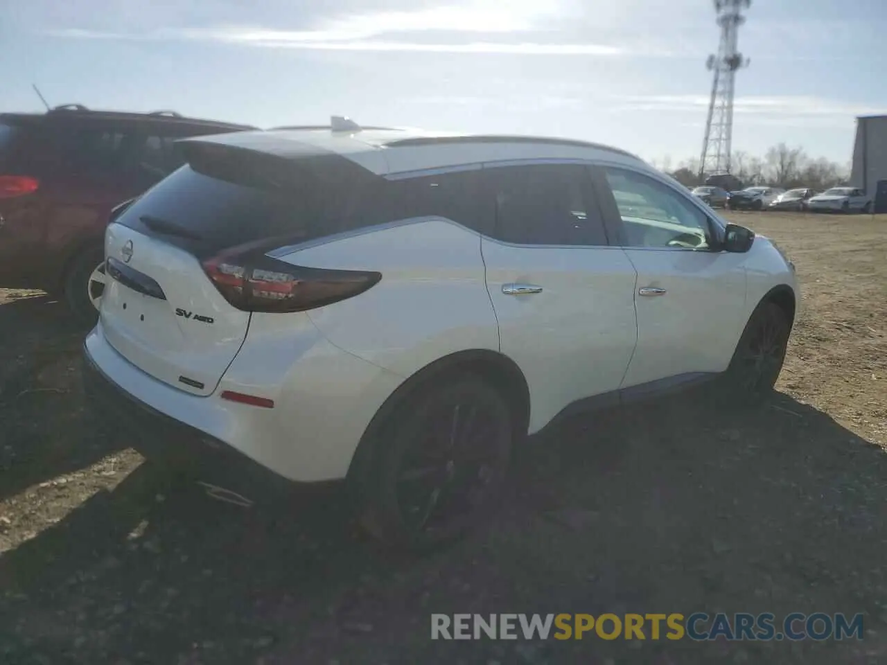 3 fotografías del automóvil dañado 5N1AZ2BS3PC104068 NISSAN MURANO 2023