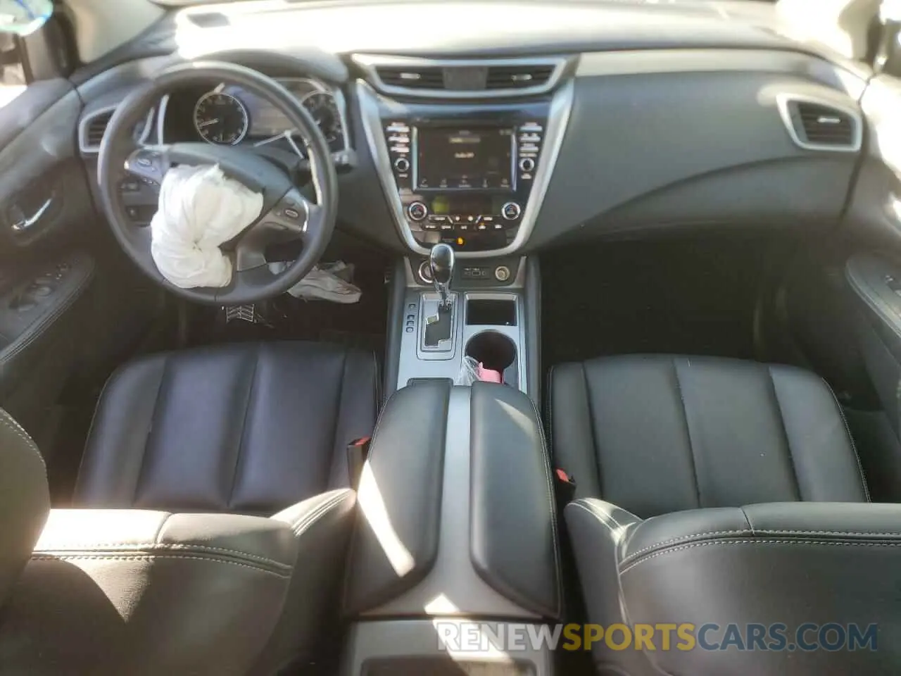 8 fotografías del automóvil dañado 5N1AZ2BS3PC104068 NISSAN MURANO 2023