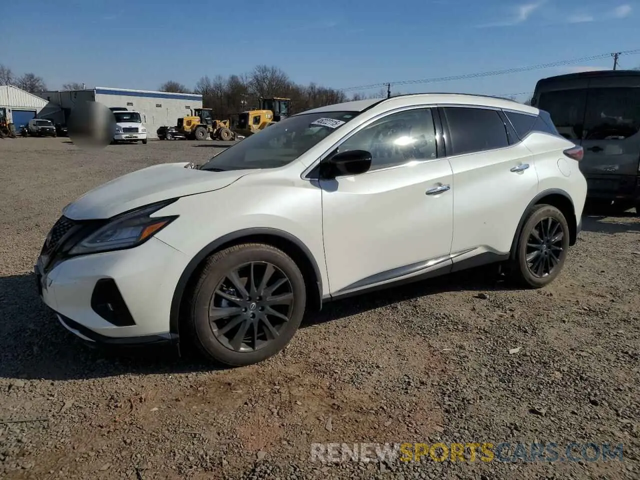 1 fotografías del automóvil dañado 5N1AZ2BS3PC110730 NISSAN MURANO 2023