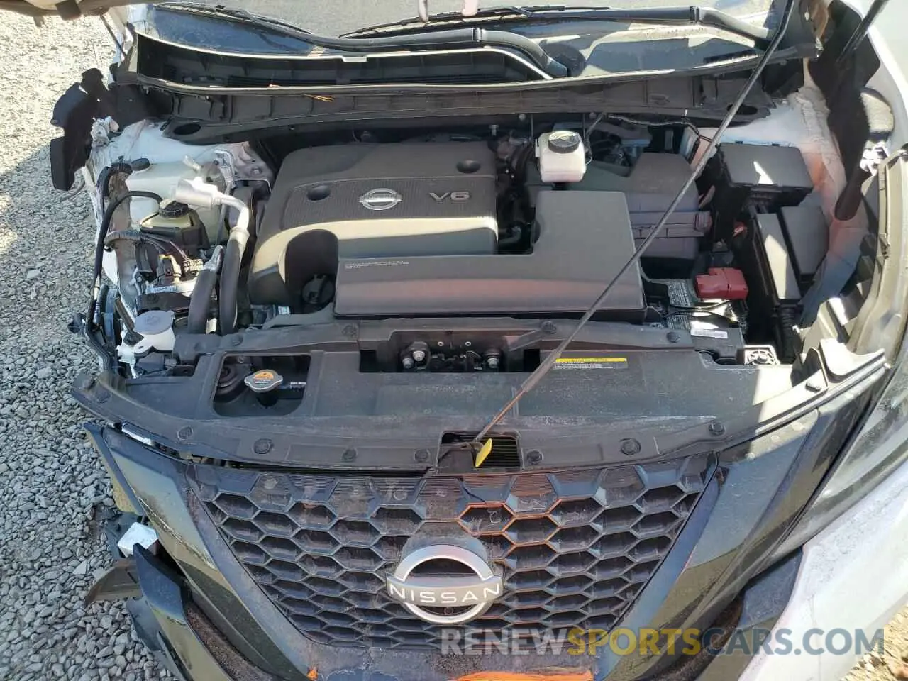 13 fotografías del automóvil dañado 5N1AZ2BS3PC110730 NISSAN MURANO 2023