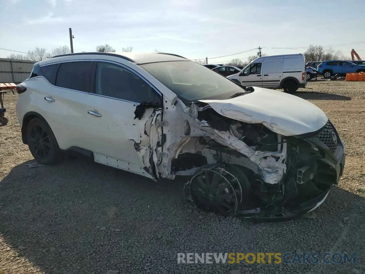 4 fotografías del automóvil dañado 5N1AZ2BS3PC110730 NISSAN MURANO 2023