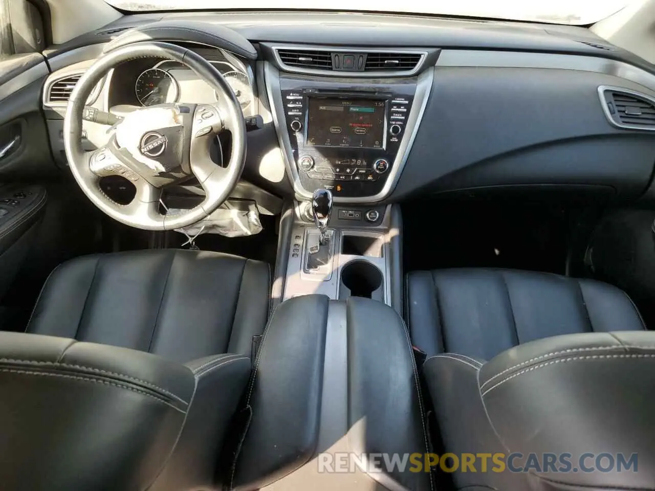 8 fotografías del automóvil dañado 5N1AZ2BS3PC110730 NISSAN MURANO 2023