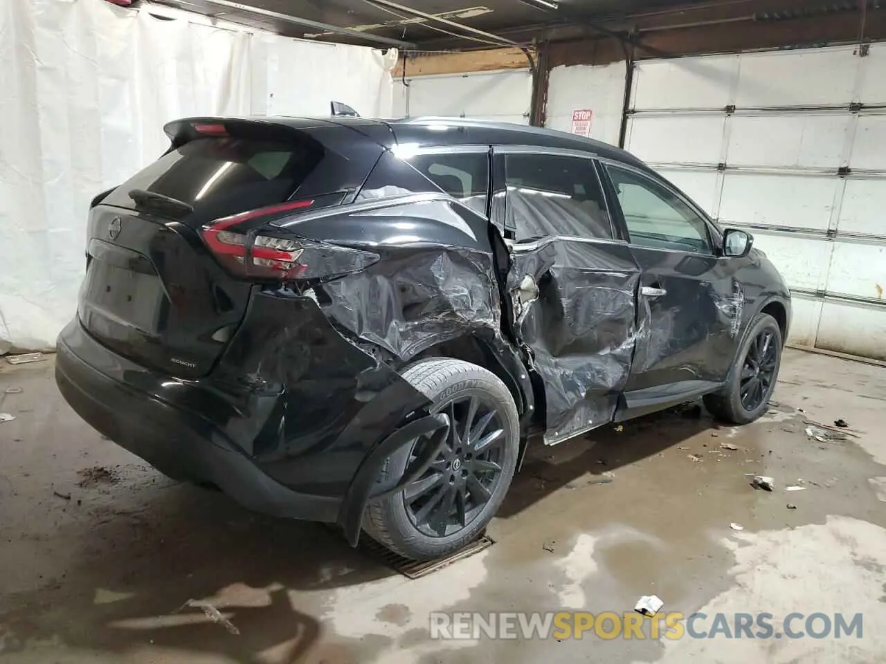 3 fotografías del automóvil dañado 5N1AZ2BS4PC123535 NISSAN MURANO 2023