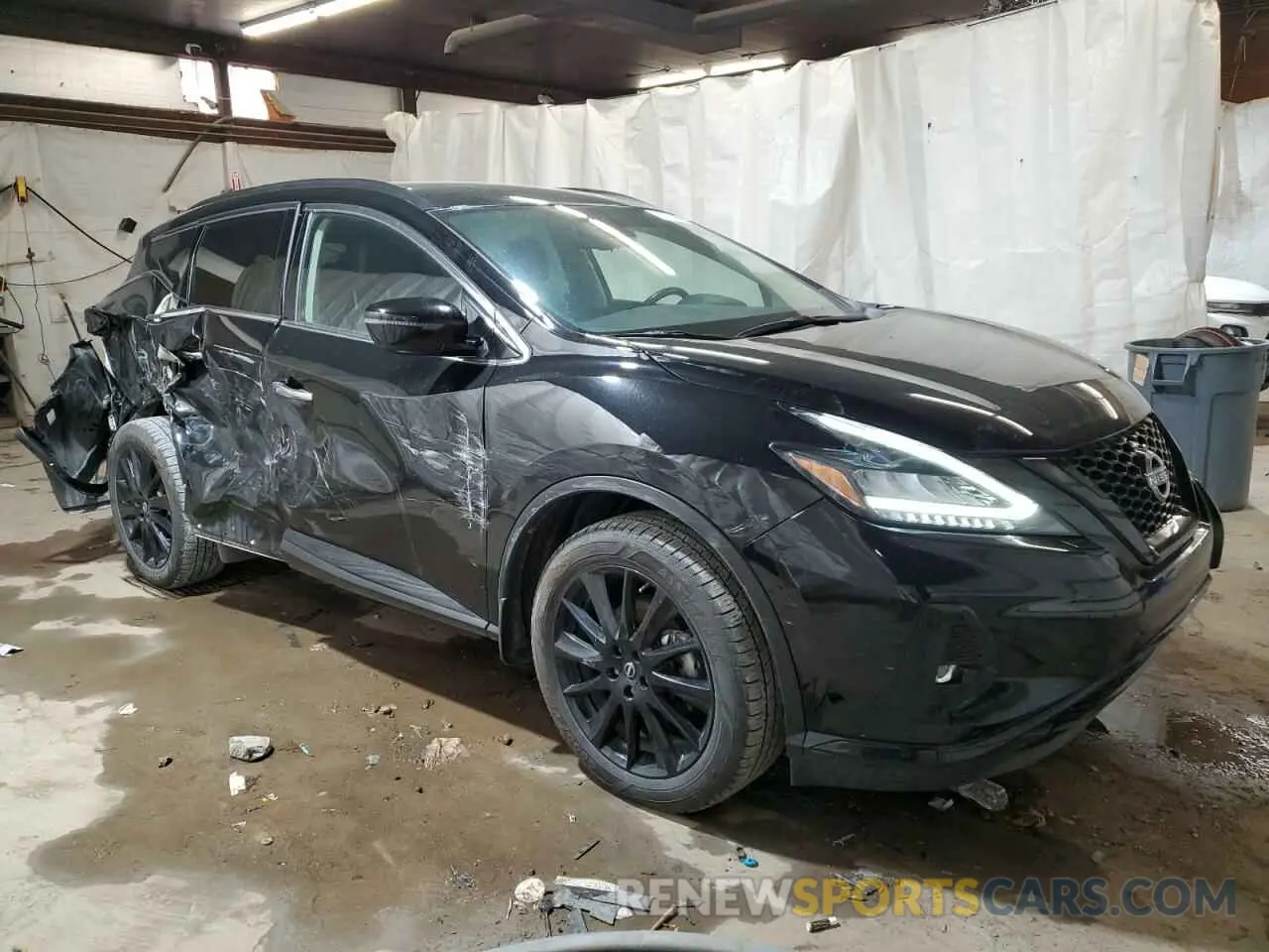 4 fotografías del automóvil dañado 5N1AZ2BS4PC123535 NISSAN MURANO 2023