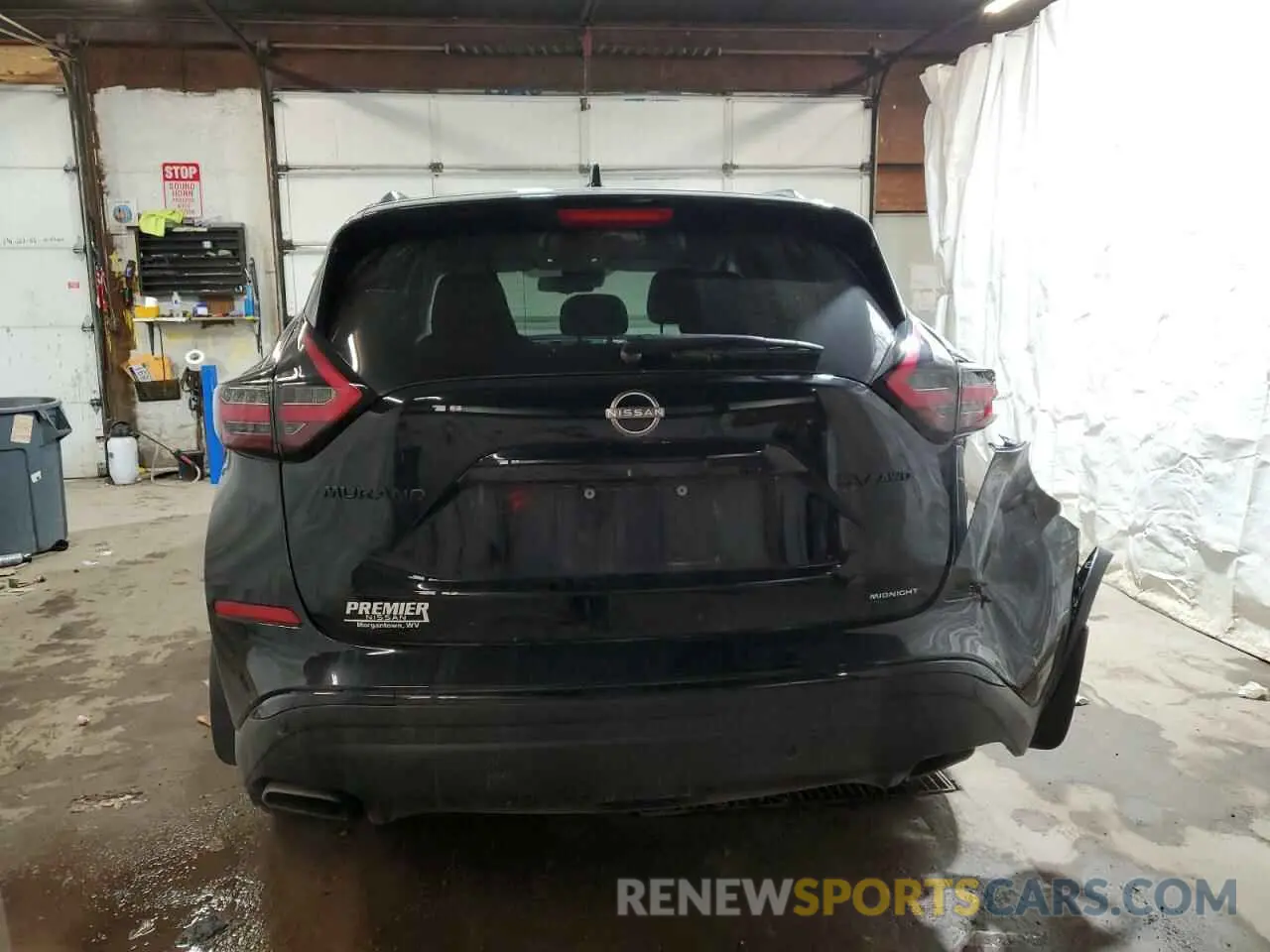 6 fotografías del automóvil dañado 5N1AZ2BS4PC123535 NISSAN MURANO 2023
