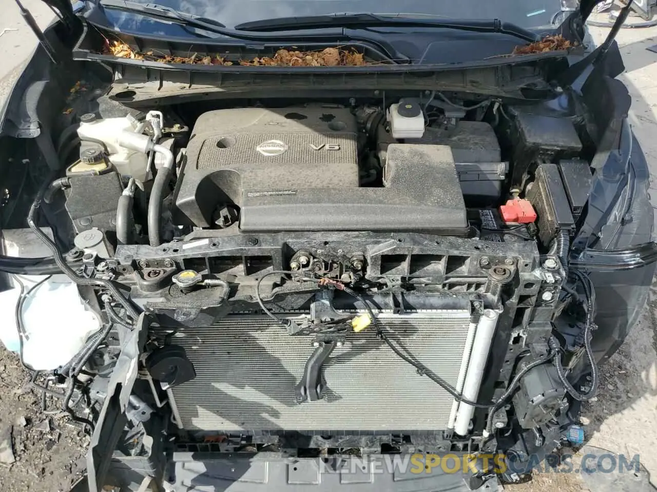 12 fotografías del automóvil dañado 5N1AZ2BS5PC114200 NISSAN MURANO 2023