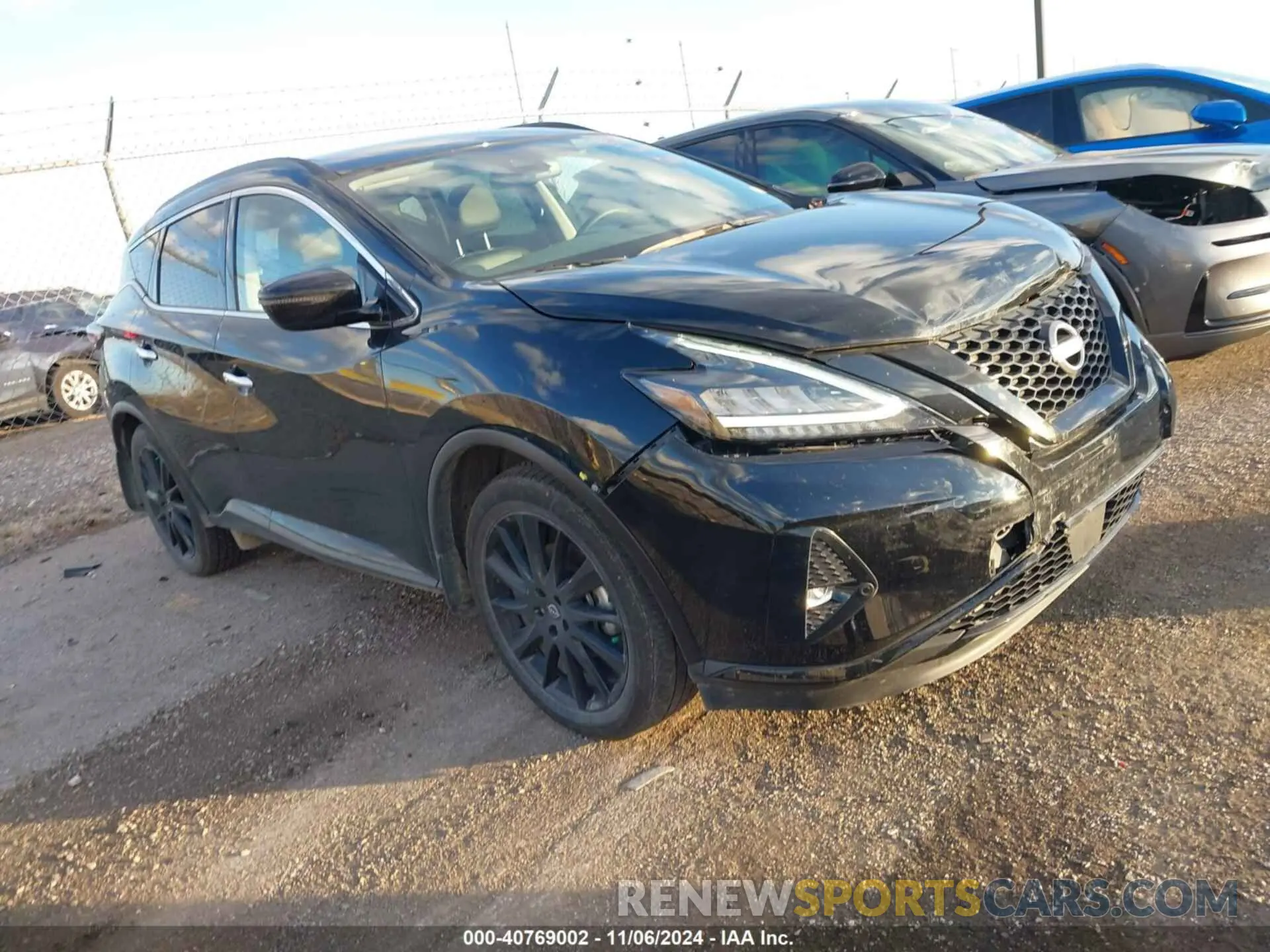 1 fotografías del automóvil dañado 5N1AZ2BS6PC142622 NISSAN MURANO 2023