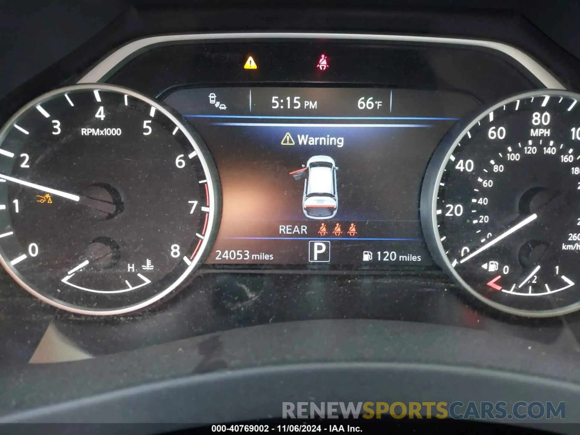 7 fotografías del automóvil dañado 5N1AZ2BS6PC142622 NISSAN MURANO 2023