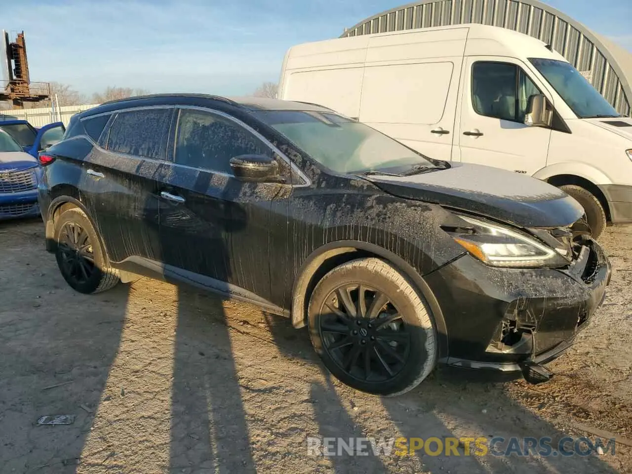 4 fotografías del automóvil dañado 5N1AZ2BS7PC115767 NISSAN MURANO 2023