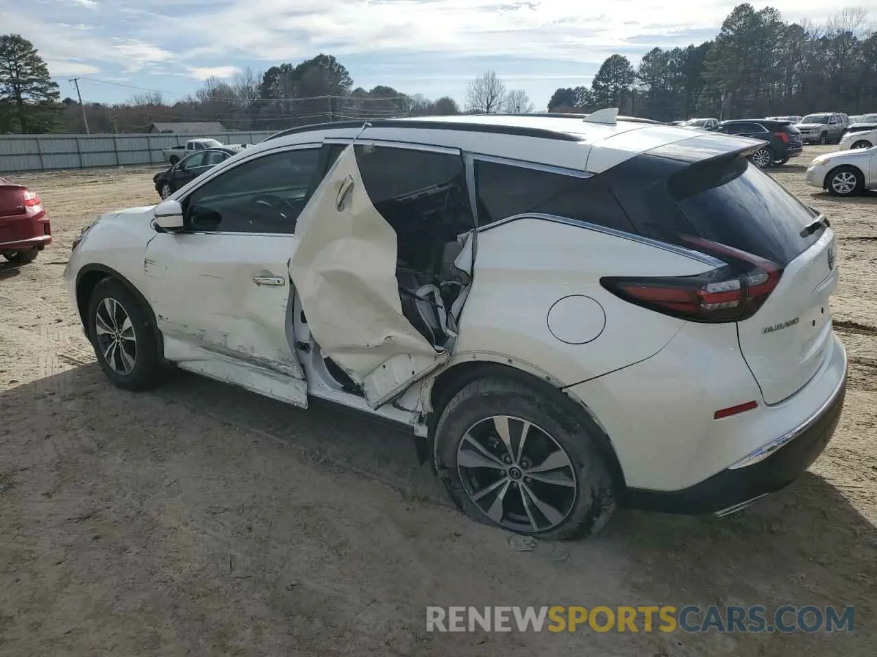 2 fotografías del automóvil dañado 5N1AZ2BS8PC110089 NISSAN MURANO 2023