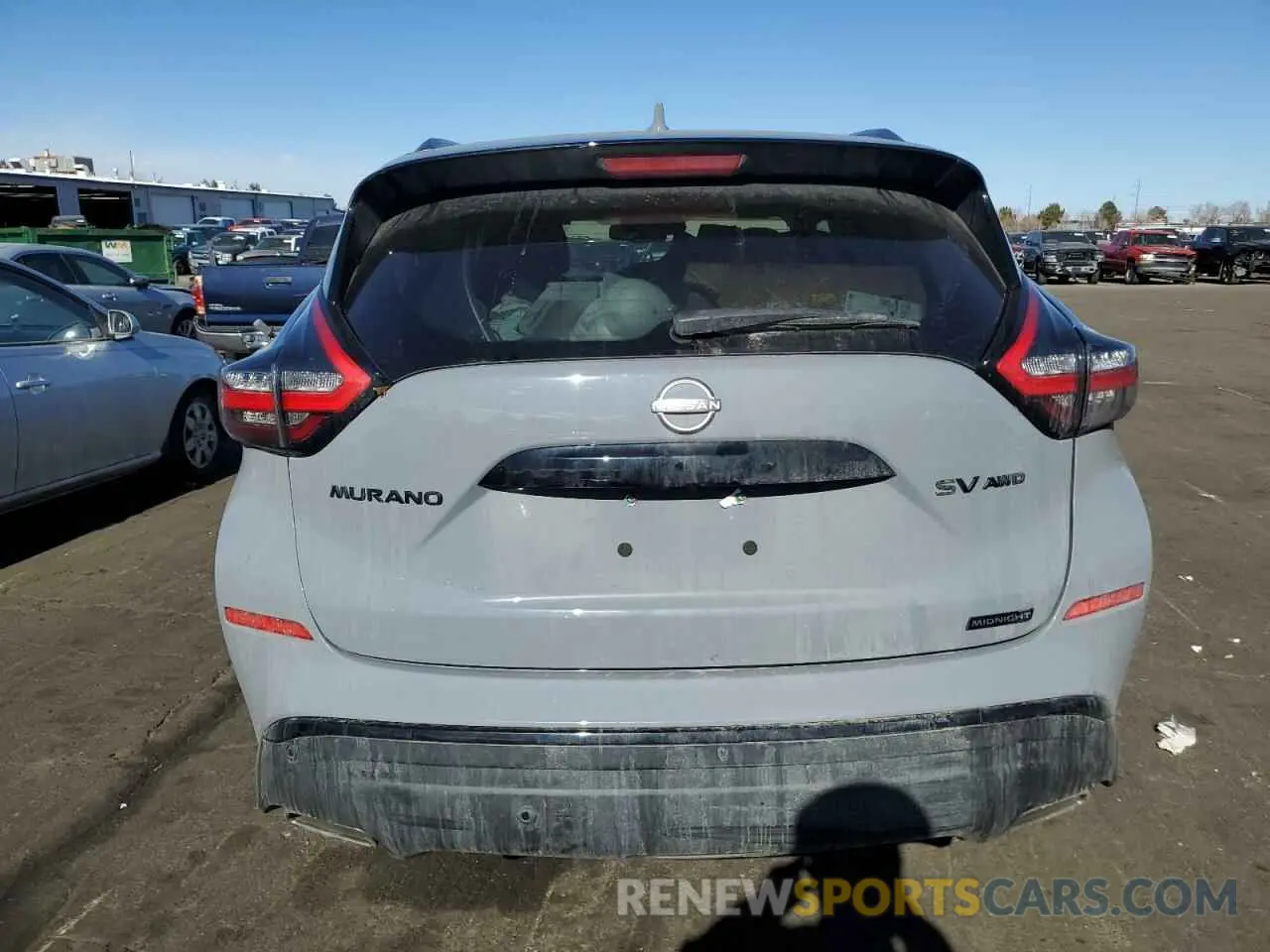 6 fotografías del automóvil dañado 5N1AZ2BS9PC111090 NISSAN MURANO 2023