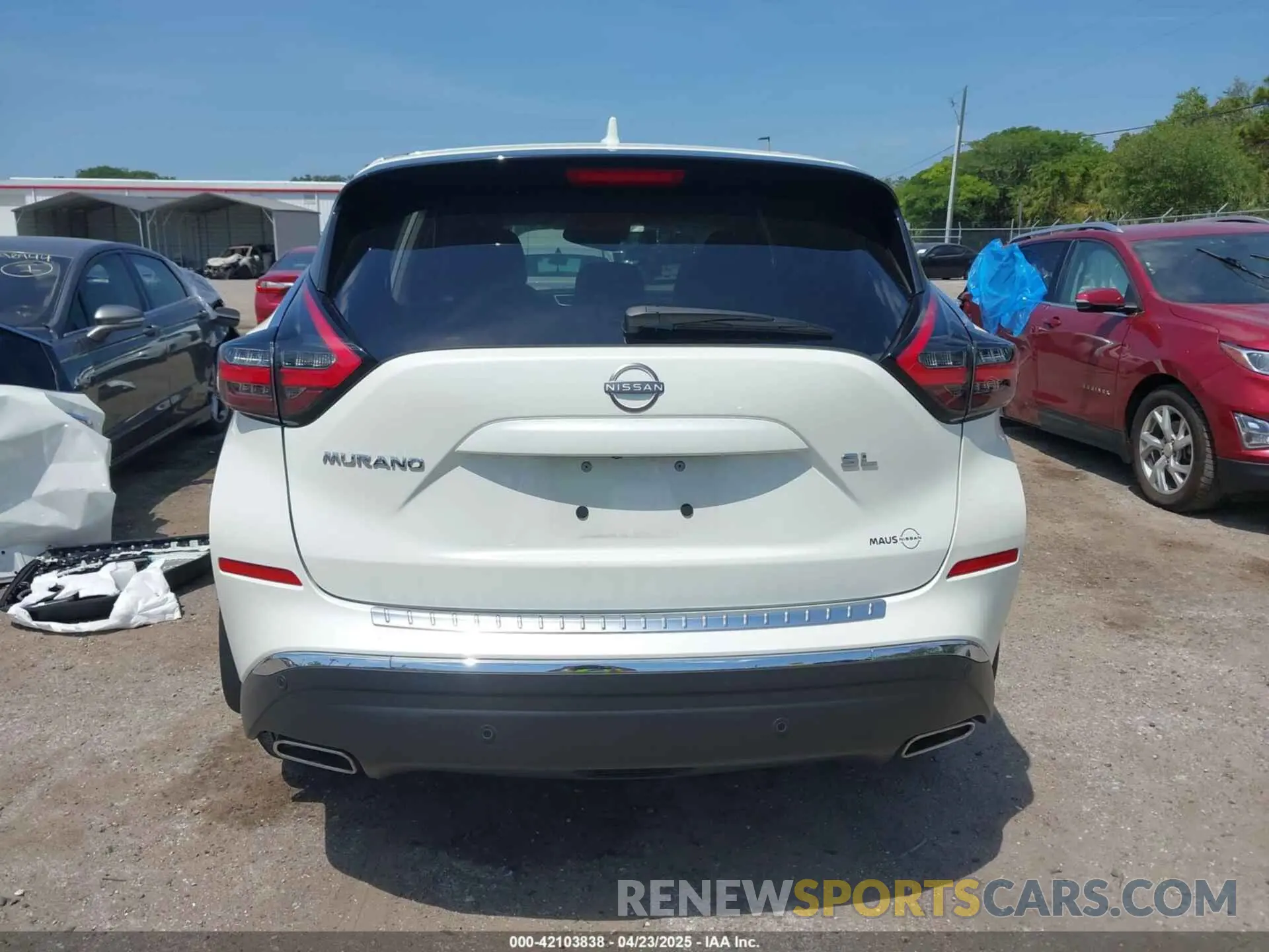 17 fotografías del automóvil dañado 5N1AZ2CJ0PC125739 NISSAN MURANO 2023