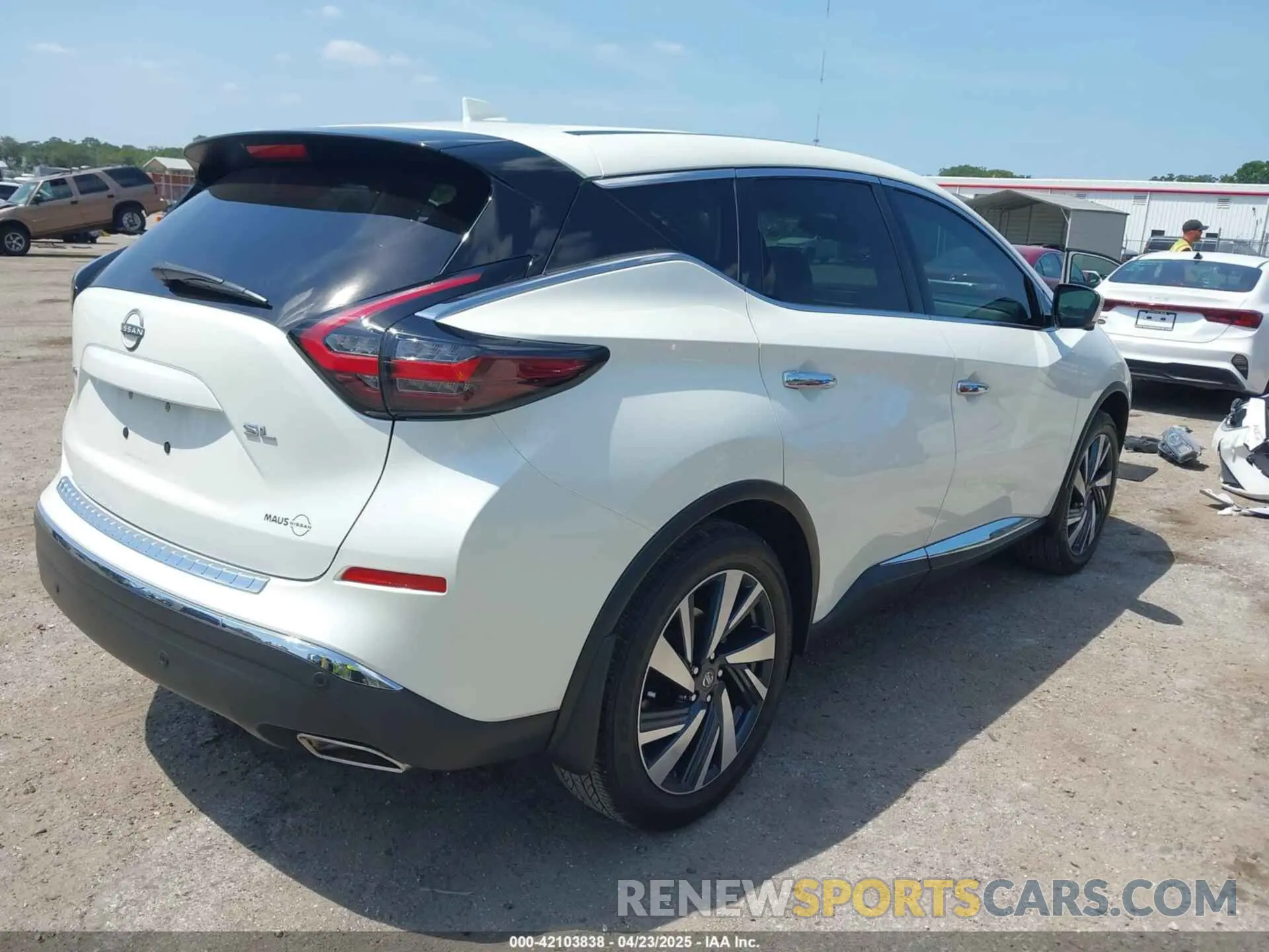 4 fotografías del automóvil dañado 5N1AZ2CJ0PC125739 NISSAN MURANO 2023