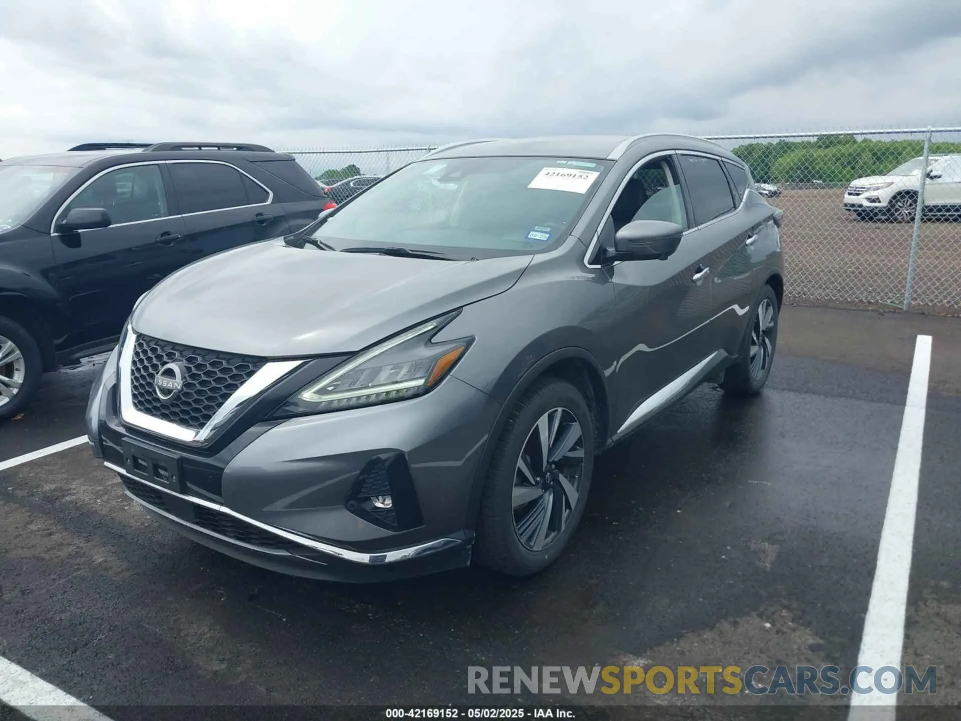 2 fotografías del automóvil dañado 5N1AZ2CJ0PC128284 NISSAN MURANO 2023