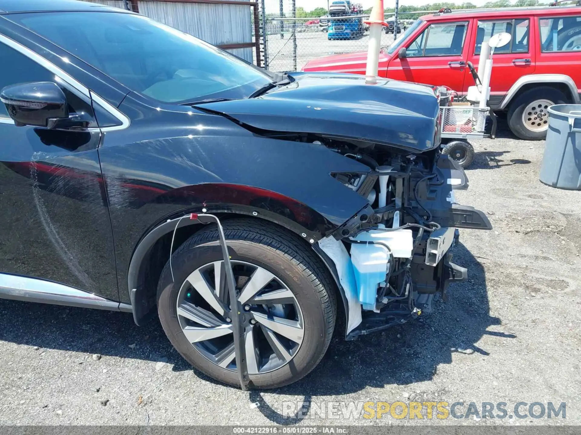 19 fotografías del automóvil dañado 5N1AZ2CJ2PC124155 NISSAN MURANO 2023