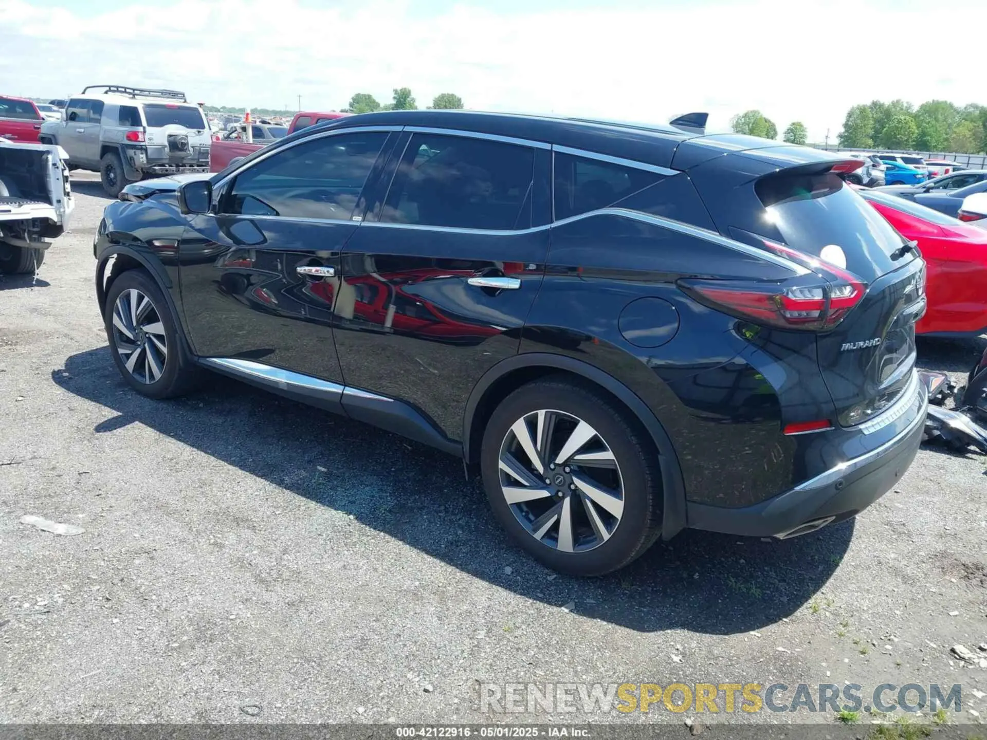 3 fotografías del automóvil dañado 5N1AZ2CJ2PC124155 NISSAN MURANO 2023