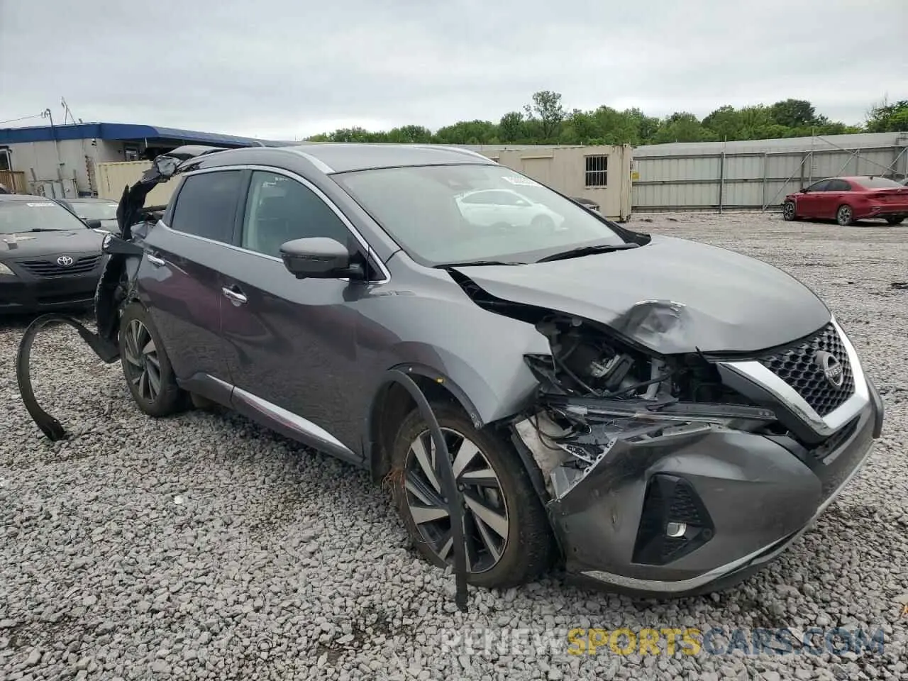 4 fotografías del automóvil dañado 5N1AZ2CJ5PC119208 NISSAN MURANO 2023