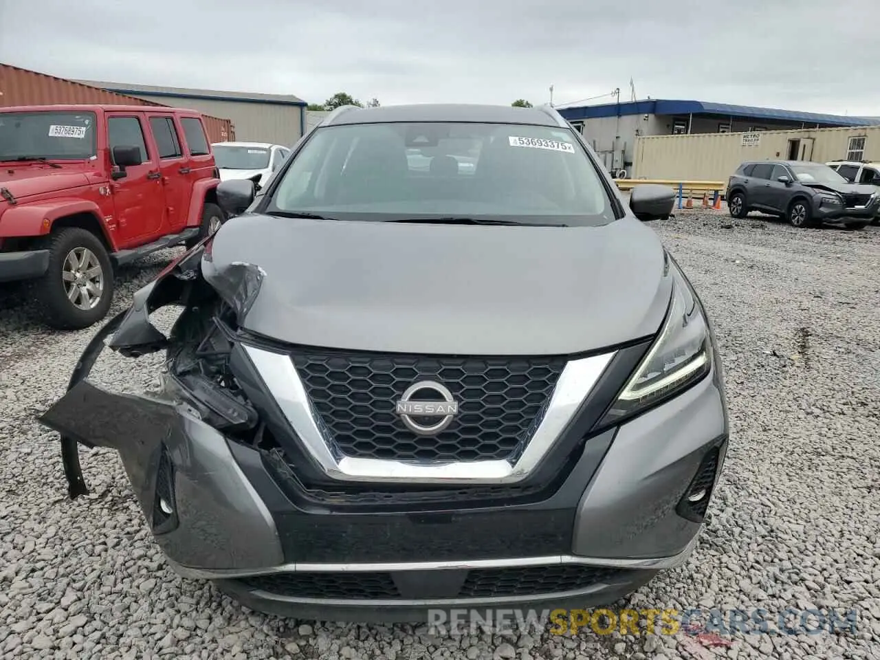 5 fotografías del automóvil dañado 5N1AZ2CJ5PC119208 NISSAN MURANO 2023