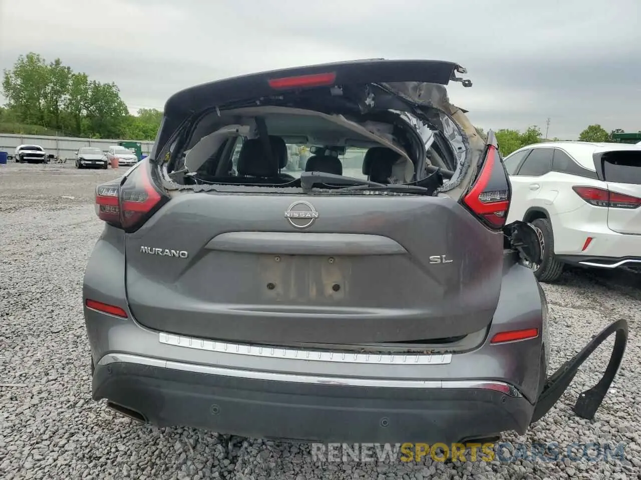 6 fotografías del automóvil dañado 5N1AZ2CJ5PC119208 NISSAN MURANO 2023