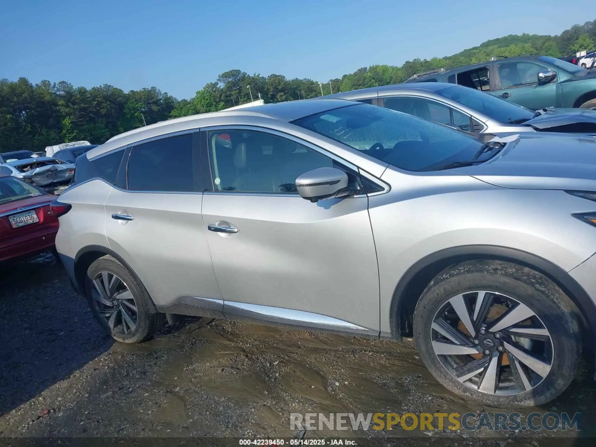 13 fotografías del automóvil dañado 5N1AZ2CJ6PC131299 NISSAN MURANO 2023
