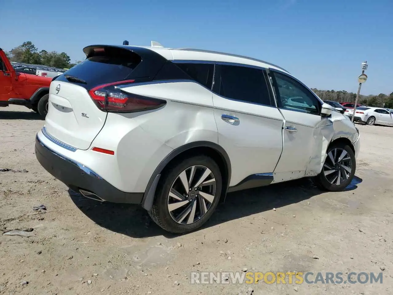 3 fotografías del automóvil dañado 5N1AZ2CJ8PC109546 NISSAN MURANO 2023