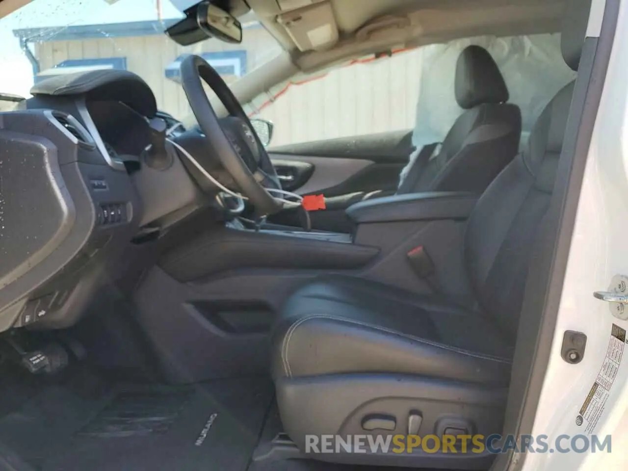 7 fotografías del automóvil dañado 5N1AZ2CJ8PC109546 NISSAN MURANO 2023