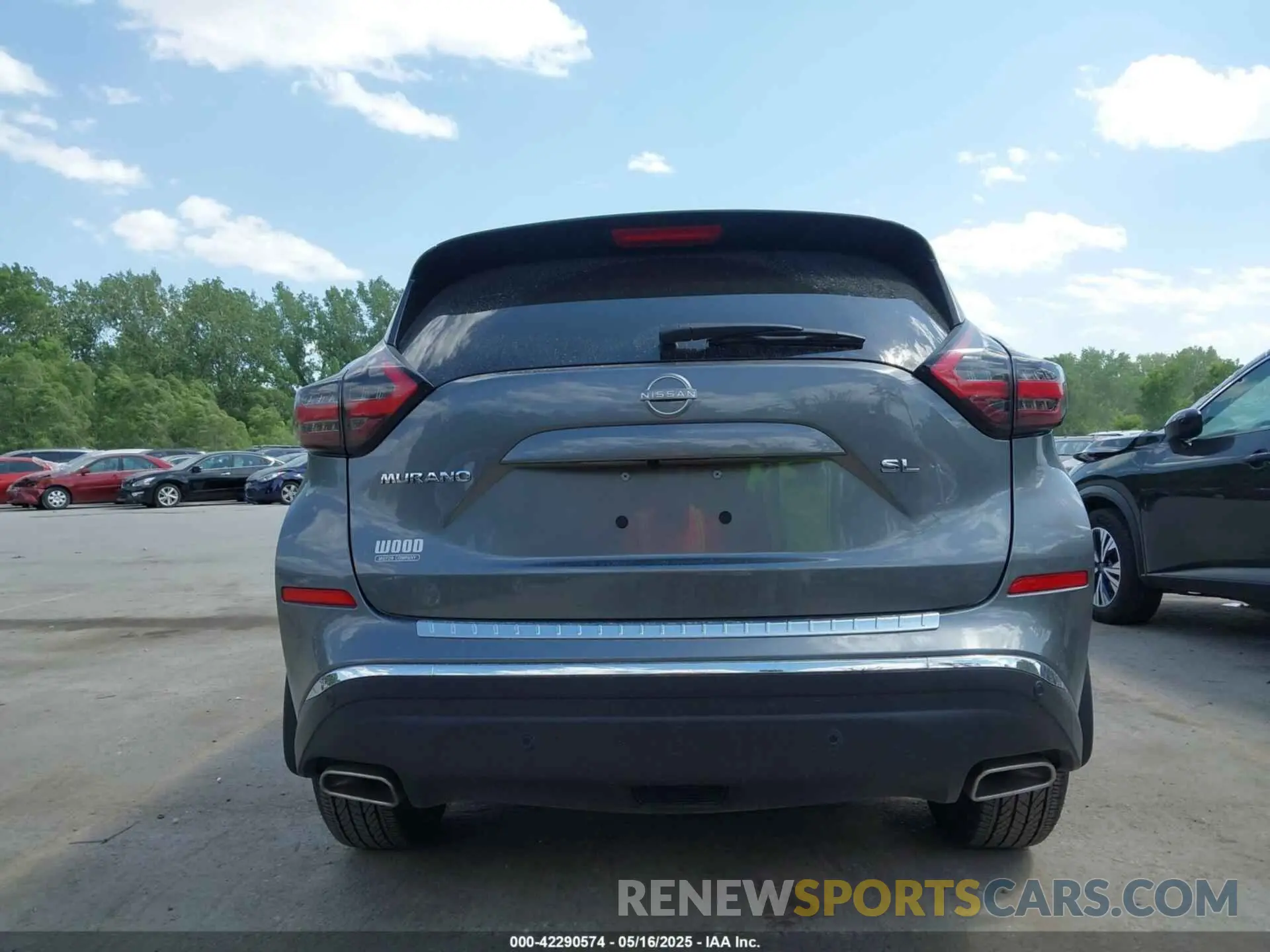 15 fotografías del automóvil dañado 5N1AZ2CJ9PC137016 NISSAN MURANO 2023