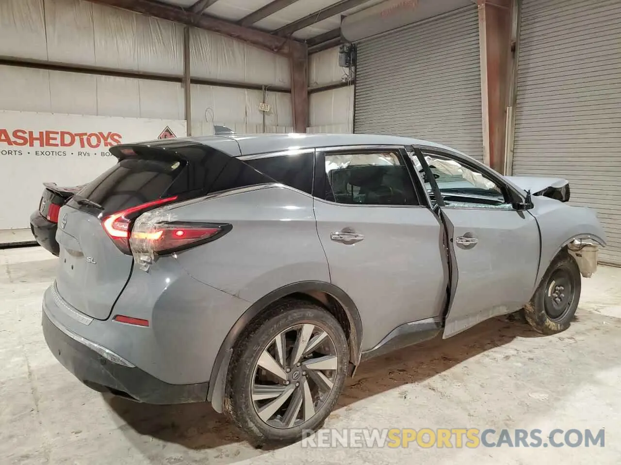 3 fotografías del automóvil dañado 5N1AZ2CJXPC107832 NISSAN MURANO 2023